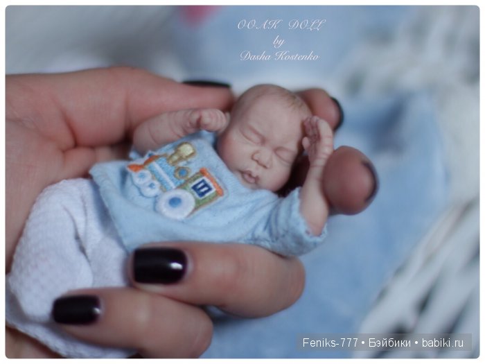 Виктор для Виктории. ООАК мини кукла Даши Костенко