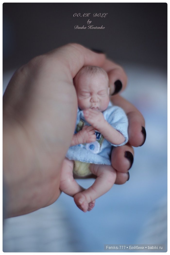 Виктор для Виктории. ООАК мини кукла Даши Костенко