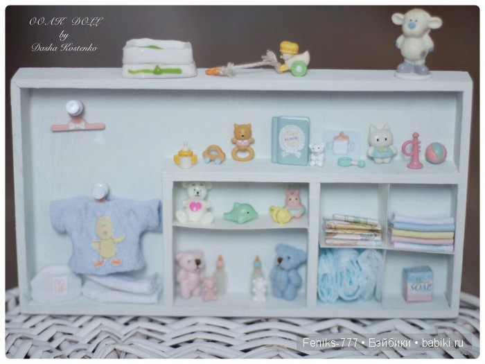 Безмятежные сны...ООАК мини куклы Даши Костенко