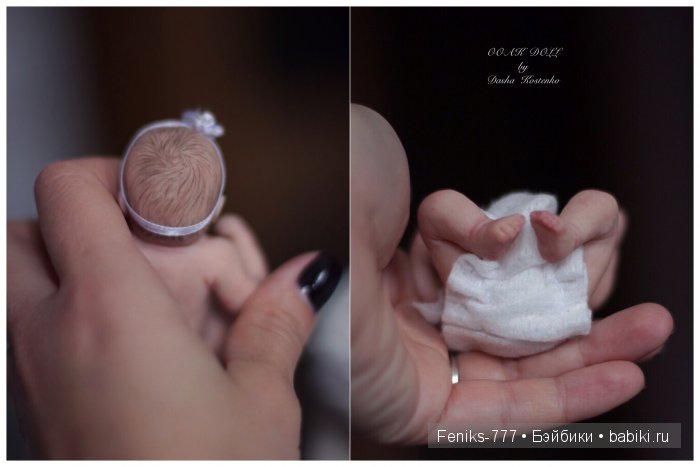 Ясенька - лавандовая принцесса! ООАК мини кукла Даши Костенко (фото 10)