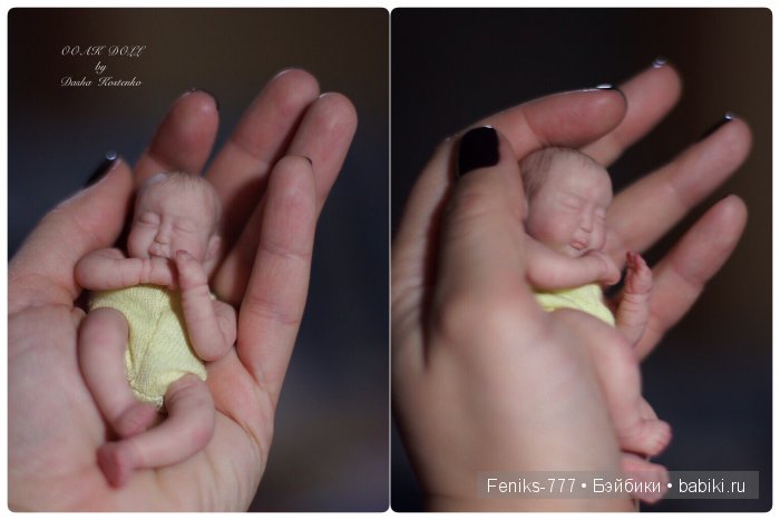 Ясенька - лавандовая принцесса! ООАК мини кукла Даши Костенко