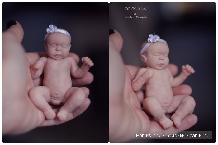 Ясенька - лавандовая принцесса! ООАК мини кукла Даши Костенко (фото 6)