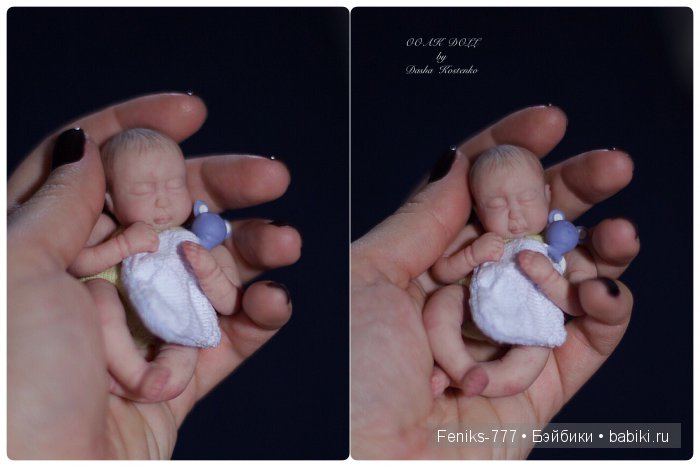 Ясенька - лавандовая принцесса! ООАК мини кукла Даши Костенко