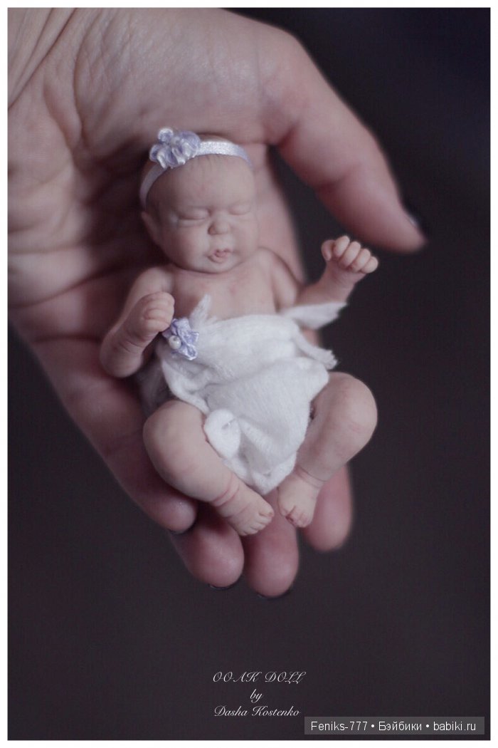 Ясенька - лавандовая принцесса! ООАК мини кукла Даши Костенко