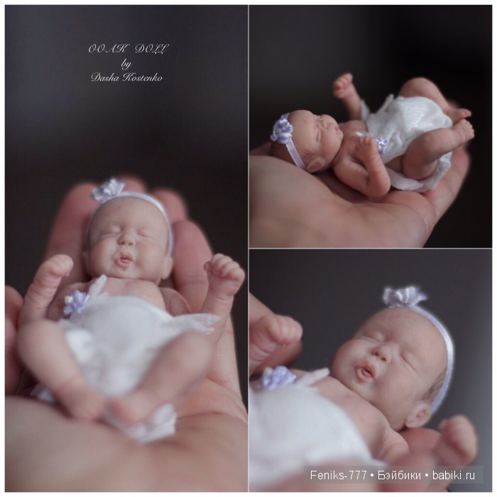 Ясенька - лавандовая принцесса! ООАК мини кукла Даши Костенко