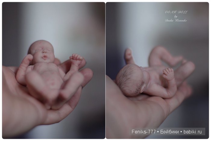 Ясенька - лавандовая принцесса! ООАК мини кукла Даши Костенко (фото 2)