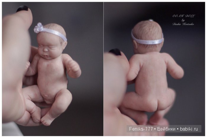 Ясенька - лавандовая принцесса! ООАК мини кукла Даши Костенко (фото 9)