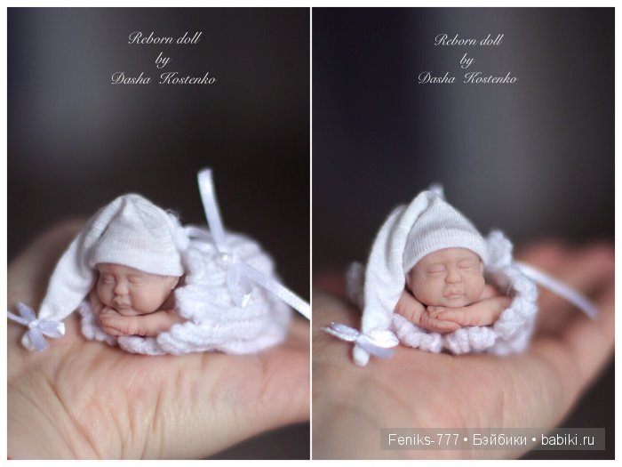 Сладкий сон! ООАК мини кукла Даши Костенко