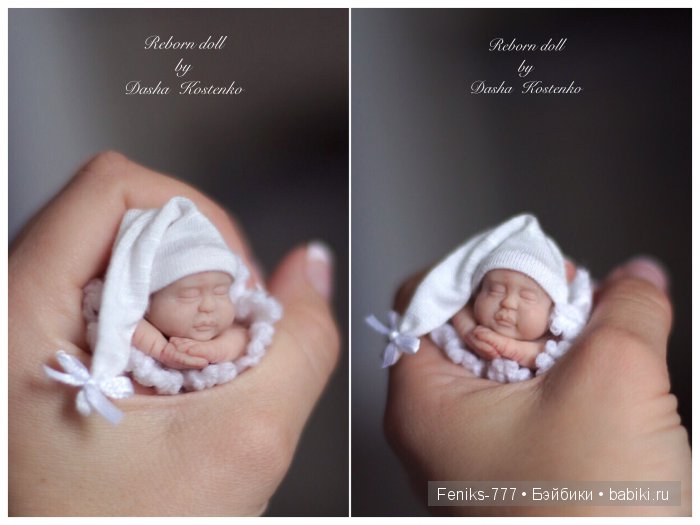 Сладкий сон! ООАК мини кукла Даши Костенко