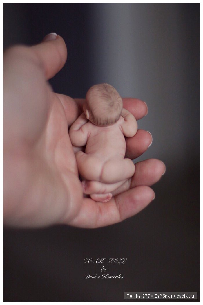 Сладкий сон! ООАК мини кукла Даши Костенко (фото 4)