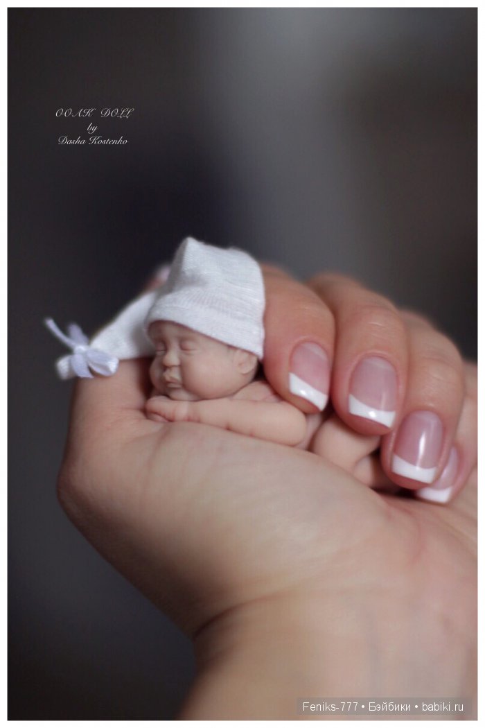 Сладкий сон! ООАК мини кукла Даши Костенко (фото 9)