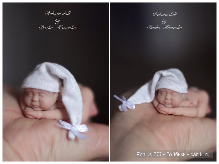 Сладкий сон! ООАК мини кукла Даши Костенко