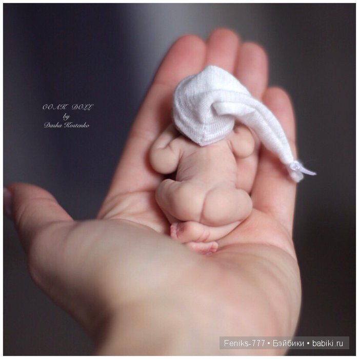 Сладкий сон! ООАК мини кукла Даши Костенко (фото 10)