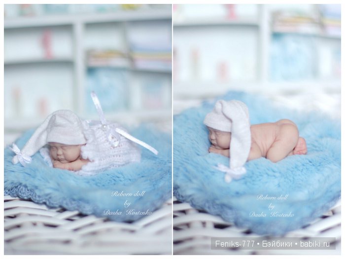 Сладкий сон! ООАК мини кукла Даши Костенко