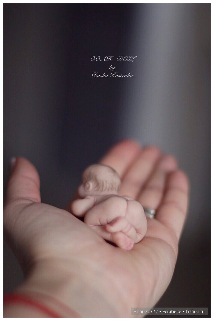 Сладкий сон! ООАК мини кукла Даши Костенко (фото 3)