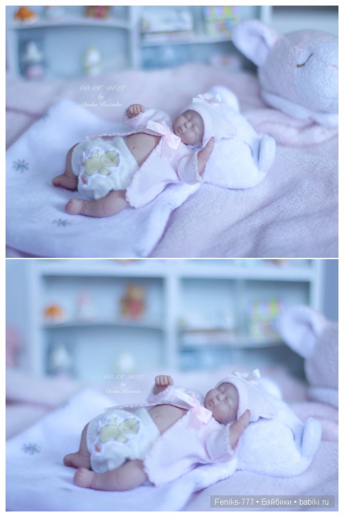 Нежность моя - София! Мини кукла ООАК Даши Костенко