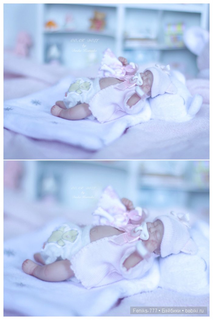 Нежность моя - София! Мини кукла ООАК Даши Костенко (фото 4)