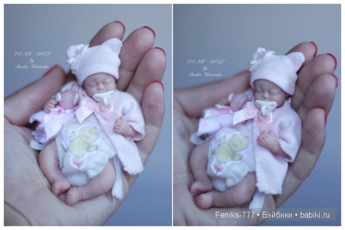 Нежность моя - София! Мини кукла ООАК Даши Костенко