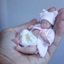 Нежность моя - София! Мини кукла ООАК Даши Костенко