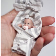 Просто Мася. ООАК мини кукла Даши Костенко