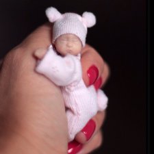 Моя Марусенька! ООАК мини кукла Даши Костенко