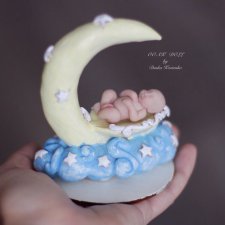 Лунтик или Луняша! ООАК мини кукла Даши Костенко