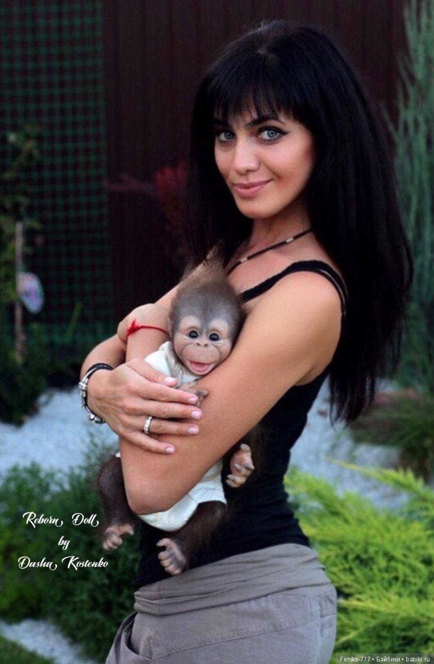 Гарик-удивительный малыш! Обезьянка реборн Даши Костенко