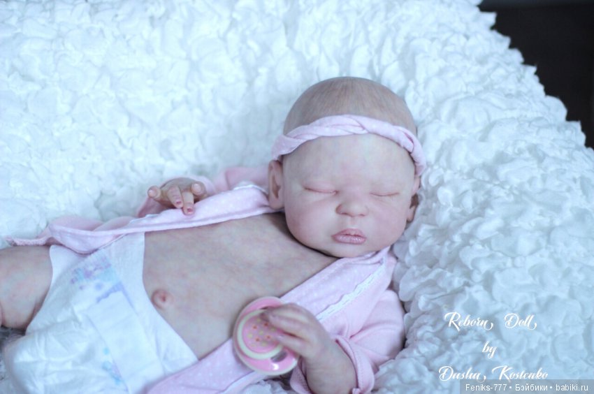 Зефиринка в розовом — Куклы Реборн (Reborn): работы мастеров (фото 4)