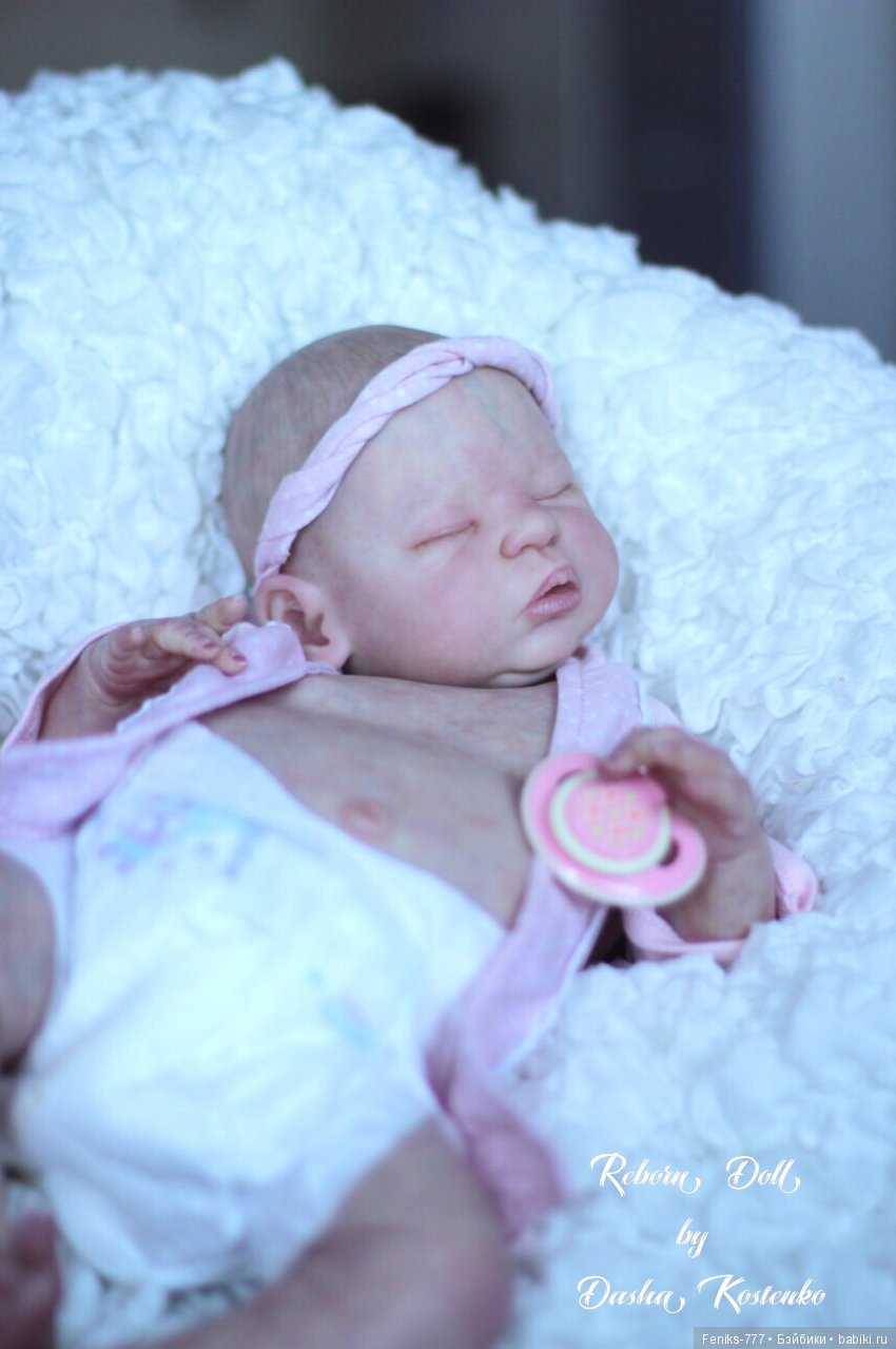 Зефиринка в розовом — Куклы Реборн (Reborn): работы мастеров (фото 6)