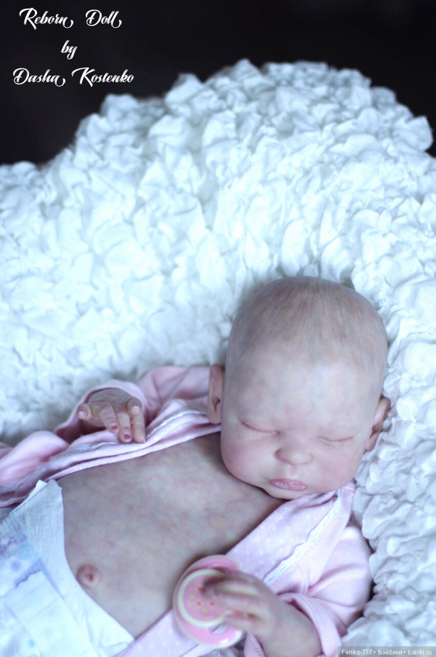 Зефиринка в розовом — Куклы Реборн (Reborn): работы мастеров (фото 2)