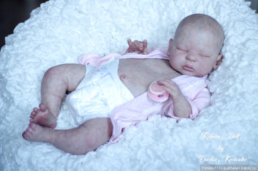 Зефиринка в розовом — Куклы Реборн (Reborn): работы мастеров (фото 3)