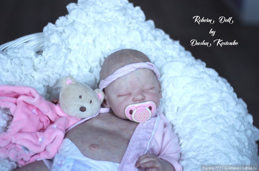 Зефиринка в розовом — Куклы Реборн (Reborn): работы мастеров (фото 7)