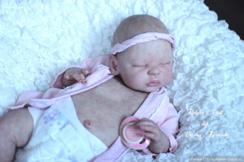 Зефиринка в розовом — Куклы Реборн (Reborn): работы мастеров (фото 5)