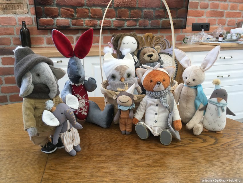 Малыши-карандаши — Текстильные игрушки и примитивы: кофейные