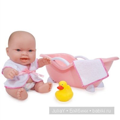 Пупс с ванночкой Арт.16578