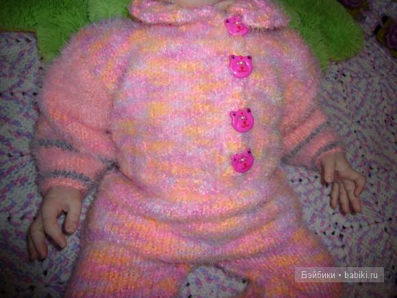 Наши вязалочки . Одежда для кукол реборн.