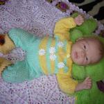 Наши вязалочки. Одежда для кукол реборн