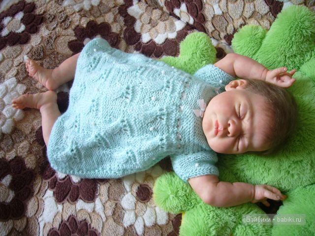 Наши вязалочки . Одежда для кукол реборн.