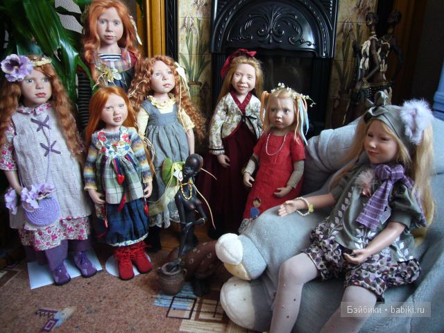 Ирми (Irmi). Коллекционная кукла Цвергназе (фото 8)