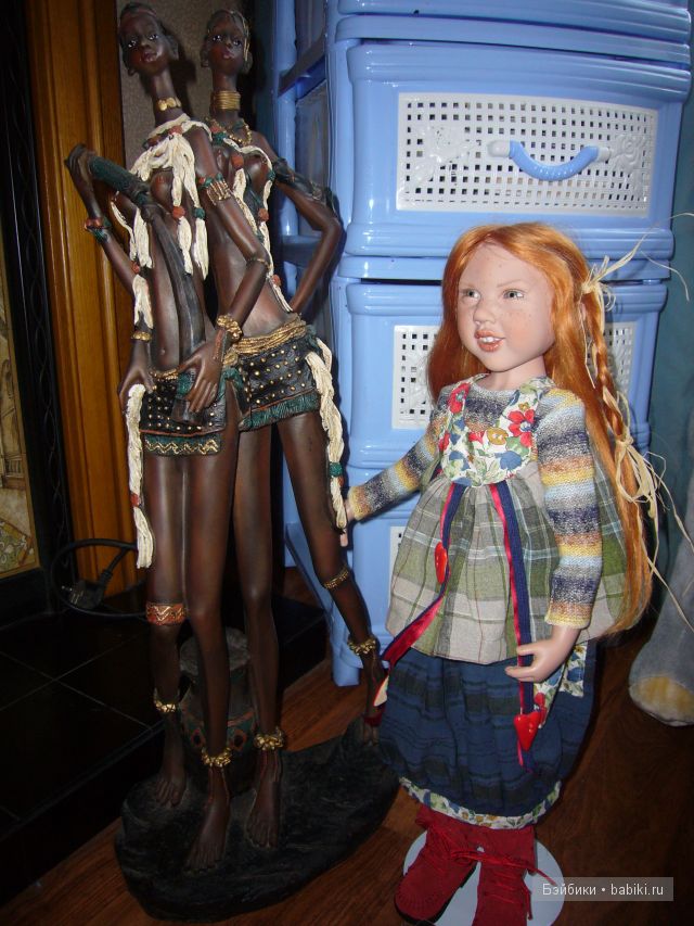 Ирми (Irmi). Коллекционная кукла Цвергназе (фото 5)