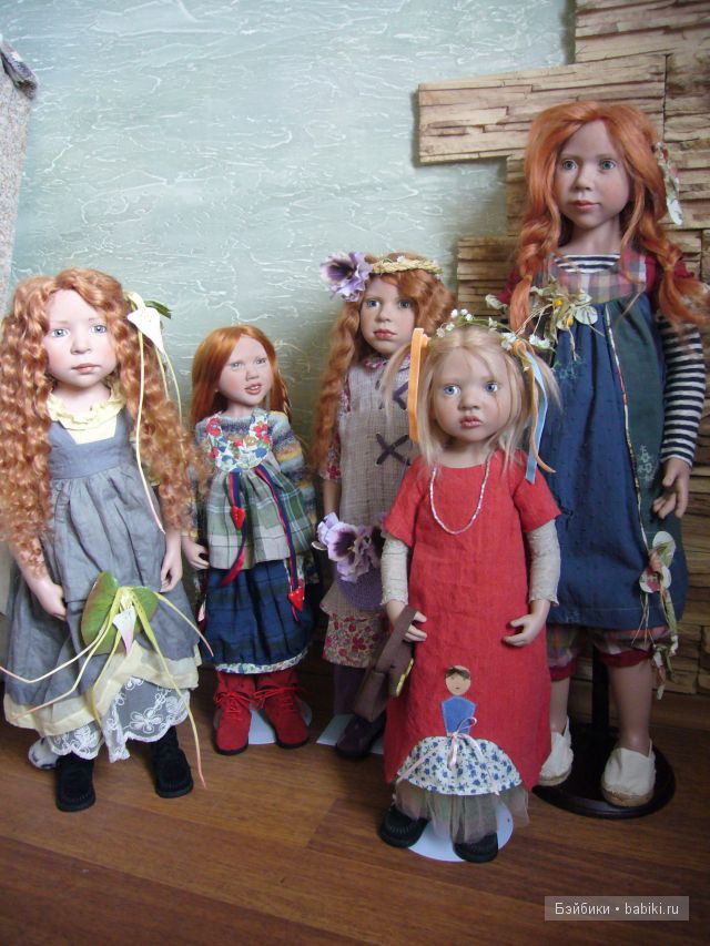 Мои коллекционные куклы Zwergnase