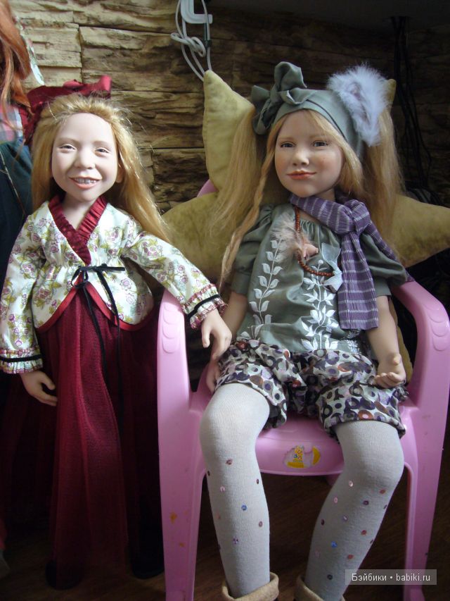 Мои коллекционные куклы Zwergnase