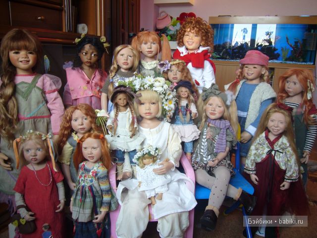 Мои любимые девочки и ой...мальчик. Коллекционные куклы от Zwergnase, Himstedt, Heath, Gunzel