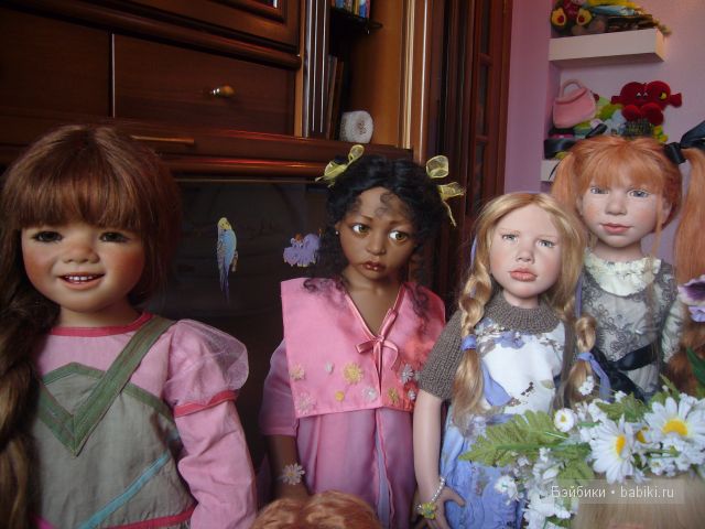 Мои любимые девочки и ой...мальчик. Коллекционные куклы от Zwergnase, Himstedt, Heath, Gunzel