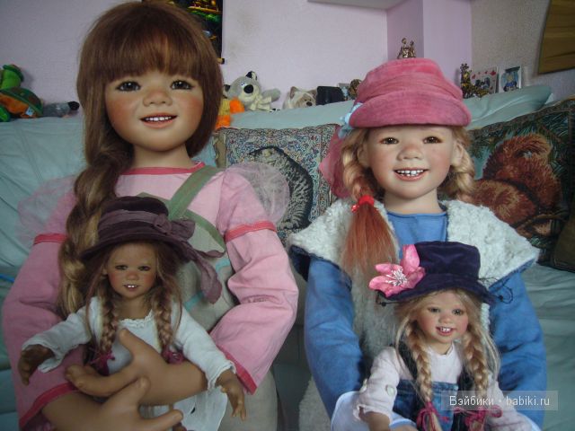 Мои любимые девочки и ой...мальчик. Коллекционные куклы от Zwergnase, Himstedt, Heath, Gunzel