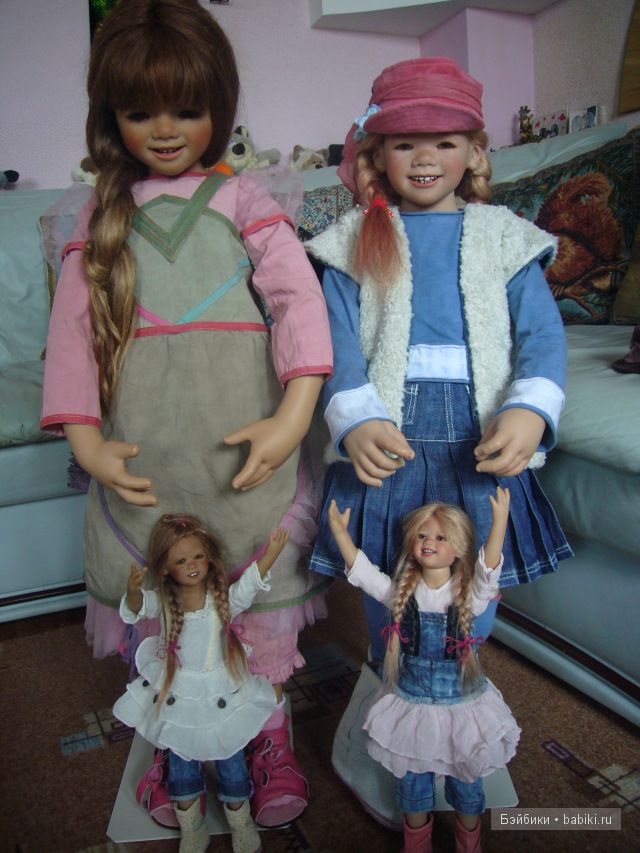 Мои любимые девочки и ой...мальчик. Коллекционные куклы от Zwergnase, Himstedt, Heath, Gunzel