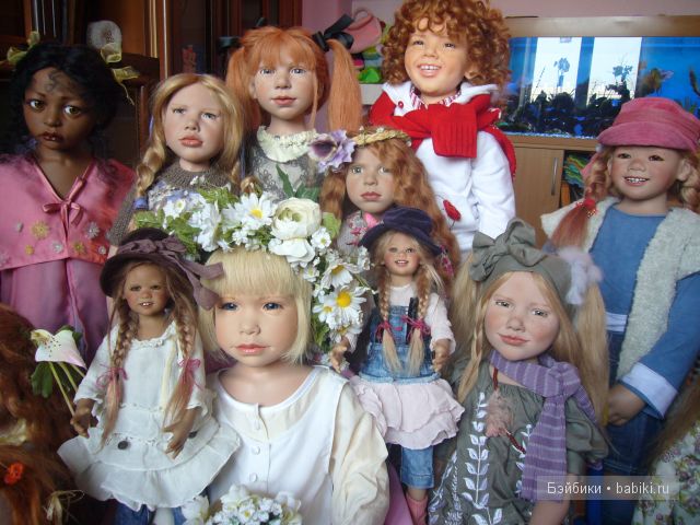 Мои любимые девочки и ой...мальчик. Коллекционные куклы от Zwergnase, Himstedt, Heath, Gunzel