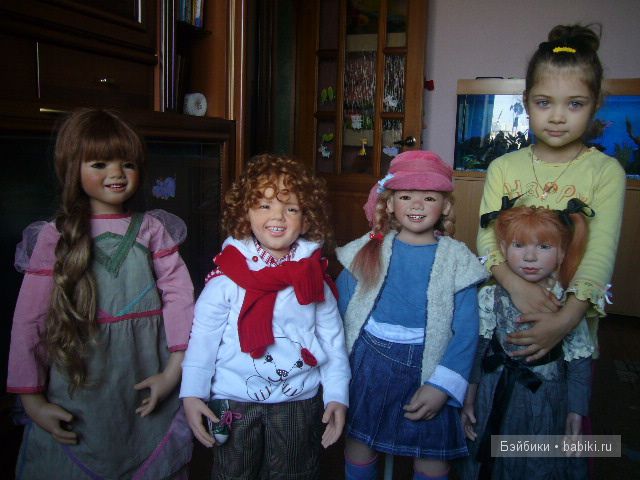 Мои любимые девочки и ой...мальчик. Коллекционные куклы от Zwergnase, Himstedt, Heath, Gunzel