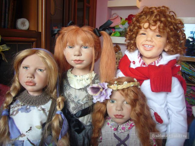 Мои любимые девочки и ой...мальчик. Коллекционные куклы от Zwergnase, Himstedt, Heath, Gunzel