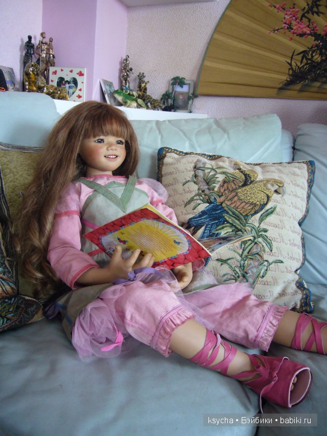 Из чего же , из чего же, из чего же... сделаны наши девчонки?! Коллекционные куклы Tetti, Liska от A.Himstedt